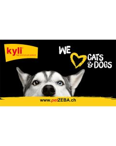 kyli Banner 140x80cm WE LOVE CATS DOGS