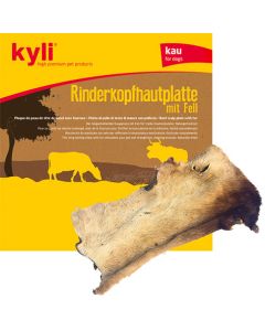 kyli Rinderkopfhautplatte mit Fell 250g