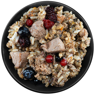 kyli Complete Menu Beef with Rice and Forest Fruits kyli Complete Menu Beef