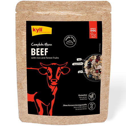 kyli Complete Menu Beef with Rice and Forest Fruits kyli Complete Menu Beef