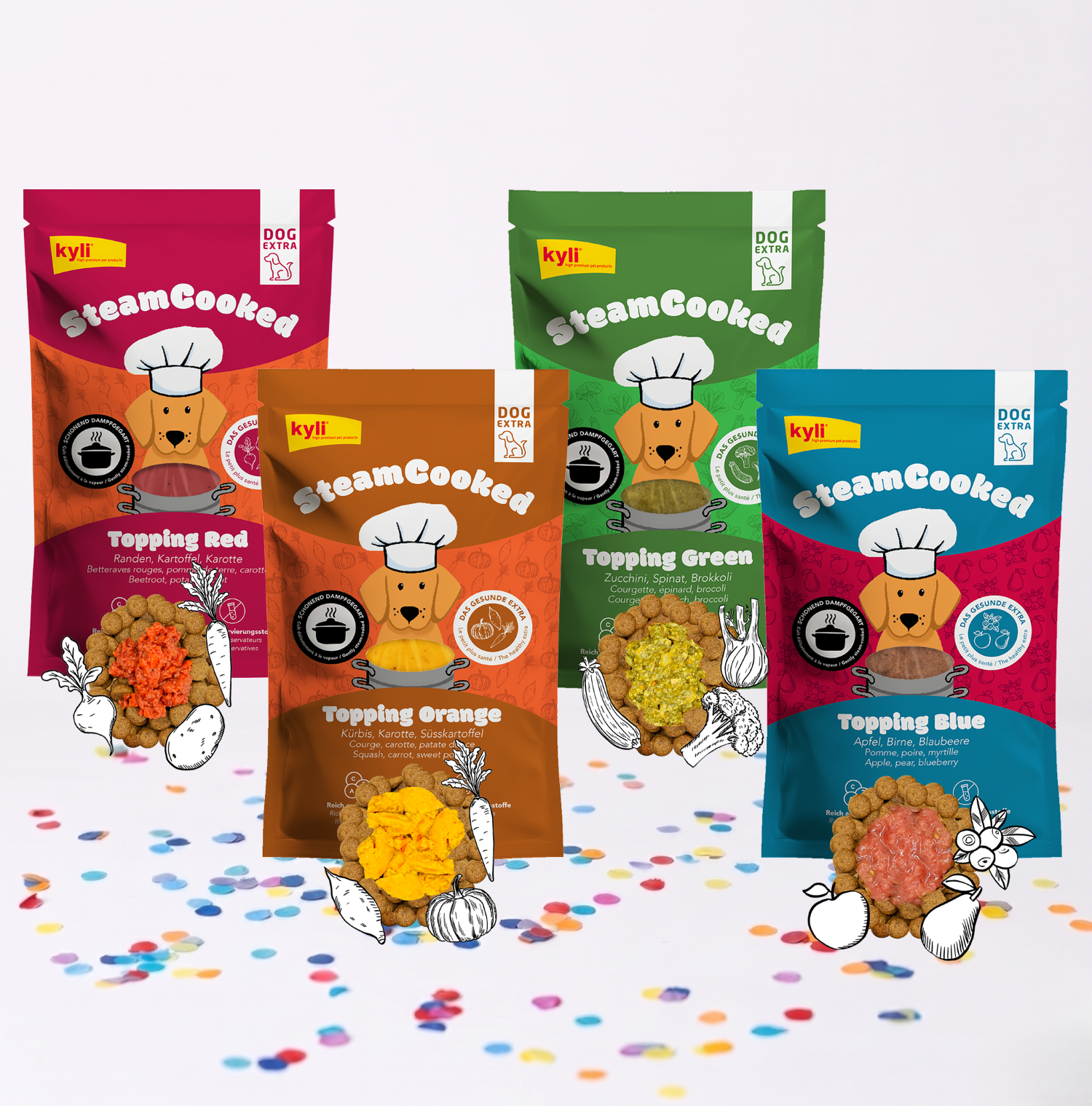 kyli SteamCooked Toppings